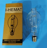 Lampu Mercury Blended 500 Watt Clear I-Hemat