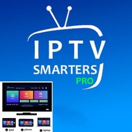 [SILA PM DULU] IPTV SMARTERS PRO SMARTERS PRO SMART TV MALAYSIA / 1 BULAN/ 3 BULAN / 6 BULAN SUPPORT