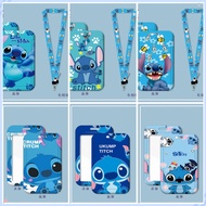 Stitch Name Tag Cartoon Bus Card Holder Work Card Meal Card Student ID Card Holder#FT02