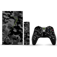 MightySkins Skin Compatible with NVIDIA Shield TV (2017) wrap Cover Sticker Skins Black Camo