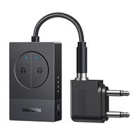 UGREEN Bluetooth 5.4 Transmitter SBC Support Dual Headphone 10M Transmission Distance Low-Latency fo