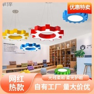 Colorful Pendant Light Cloud Nursery Park Classroom Hall Light Corridor Children's Room Macaron Clou
