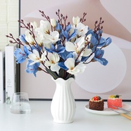 Factory Direct Sales 5 Forks 20 Head Orchid Simulation Bouquet Magnolia Home Decoration Fake Flowers
