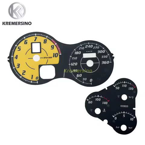 Dashboard Sticker Instrument Panel Trim Sticker For Ferrari F360 1999-2005 F430 2004-2009 Dashboard