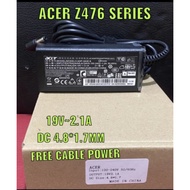 ACER Z476 19V 2.1A (4.8*1.7MM) OEM ADAPTOR
