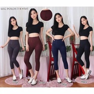 7/8 plain sport yoga gym fashion premium leggings