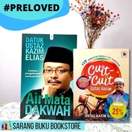 BUKU PRELOVED READYSTOCK - Air Mata Dakwah &amp; Cuit-Cuit Dato Ustaz Kazim Elias DUKE ~FAST SHIPPING - GIFT PACKAGING