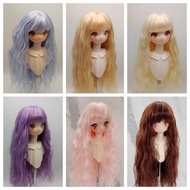 1 ชิ้น วิกผมตุ๊กตา BJD, วิกตุ๊กตา MJD/SD, ม่านผมยาว 3/4/6 นิ้ว ผ้าใยโพลิเอสเตอร์ทนความร้อน สำหรับทำต