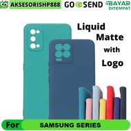 Case Samsung A22 4G M32 A23 A32 A33 A50 A50S A30S A73 5G Matte Logo