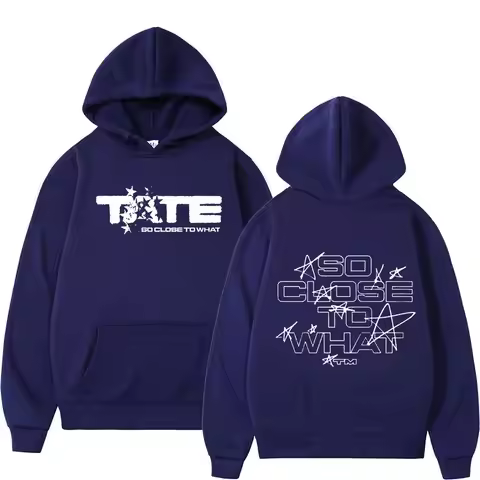 Men Women Clothing Long Sleeve Hooded Sweatshirts Tate McRae So Close To What Album Hoodies Fleece V