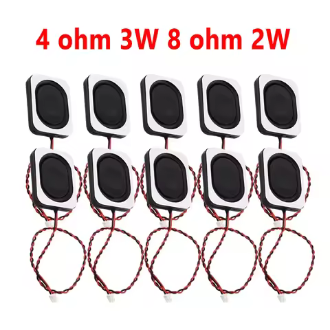 1PC 5PCS 10PCS Ultra-Thin Square Small Cavity Notebook Computer Box Speaker 4 Ohm 3W 8 Ohm 2W 1.25 T