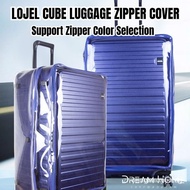 Lojel Cubo Transparent Luggage Protective Cover/Support Zipper Color Selection