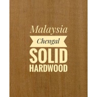 30(T)mm × 95(W)mm = 4'(L)Feet Cengal Solid Wood Timber Smooth Finish Kayu Chengal