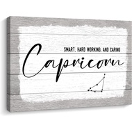 Capricorn Birthday Gift Constellation Canvas Print Art Inspirational Constellation Chart Wall Decor 