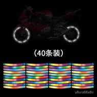 superior productsCar Wheel Hub Rainbow Reflective Sticker High Reflective Motorcycle Electric Car Reflective Sticker Pap