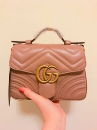 全新 Gucci Marmont mini top handle bag