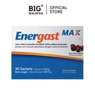 （Official store - Ready stock）30 Sachets Energast MAX: Sour Cherry & Sodium Butyrate for Optimal Wel