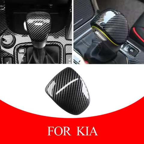 Automotive gear shift decorative patch For Kia Forte K3 Soul Forte Ceed process Seltos 2019 - 2023 c