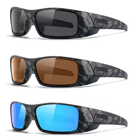 NEW KDEAM Brand Design Men's Polarized Sunglasses Outdoor Sports Sun Glasses For Fishing Women Shade