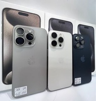 99新 iPhone 15 pro 256gb/512gb 港版行貨雙卡版 99新二手機