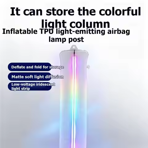 Storeable Inflatable Light, Storeable Inflatable RGB Light Column, 5V RGB Light Column, Storeable An