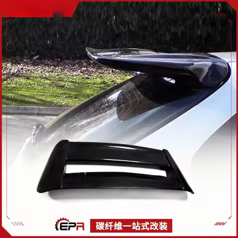 For Honda Civic EK9 Carbon Fiber Mugen Unlimited Style Roof GT Fixed Tail Wing (Modification Accesso