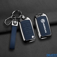 zinc alloy for MG key cover Remote key case with key holder fod Car keychain Creative Alloy Metal ZS