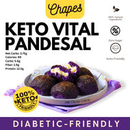 Chapes Keto Pandesal Ube Cream Cheese Flavor
