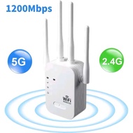 1200mbps wireless wifi REAPTER 4 ANTENNA wifi extender signal amplifier dual-band 2.4GHZ/5GHZ WIFI E