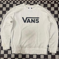 Nama CREWNECK HOODIE VANS FULL WHITE LOGO BOX / SECOND ORIGINAL