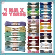 4MM x 10Yards Macrame Cord / Rope Twisted 4-Ply 100% Cotton Rope Macrame Yarn Cotton Yarn