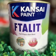 Termurah Cat Ftalit 1Kg - Cat Kayu Dan Besi ( Semua Warna) -