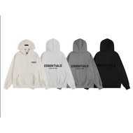 Essentials Hoodie Season 8 High Street Autumn/Winter Double sided Plush Hoodie Men's and Women's Coa
