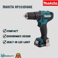 MAKITA CORDLESS HAMMER DRIVER DRILL HP333DWAE