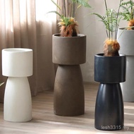Green Nordic Shopping Mall Clothing Store Planting Pot Floor-standing Planting Flowerpot High Living