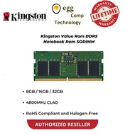 Kingston 8GB/ 16GB/ 32GB 4800MHz DDR5 Notebook Ram SODIMM