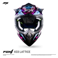 JPX FOX1 X33 Lattice Full Face Helmet | JPX Motorcycle Helmet