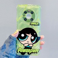Q Version The Powerpuff Girls Sunglasses Back Splint for Huawei Nova10pro Mobile Phone Soft Case P50