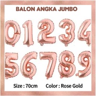 Jumbo Number Balloon 70cm