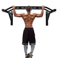 ptlsy Wall Mounted Pull Up Bar Multifunctional with Multi-grip Chin Up Bar Heavy Duty Dip Station fo