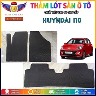 HUYNDAI I10 2026 black i10 rubber floor mats, 3D model, shared on both sides (full set)