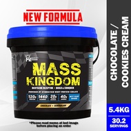 Mass Kingdom 5.4kg by Muscle Kingdom - Muscle Mass, Weight Gainer, Mass Protein, Mass Gainer