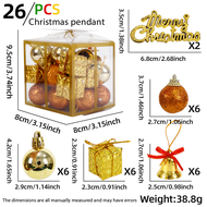 ✨🔔Reusable🔔✨ 2025 PE material christmas tree 4ft/5ft/6ft/7ft+148 Accessories artificial christmas tr