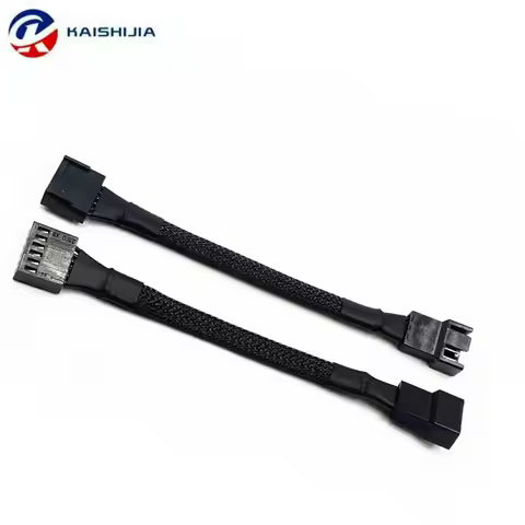 For HP Z440 Z640 Server Motherboard CPU Fan Adapter Cable 6Pin to PWM 4Pin Cooling Fan Power Adapter