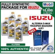 MOBIL Delvac 1 5W40 6 Liters ISUZU ALTERRA D-MAX TROOPER BIGHORN 4JX1 - FULLY SYNTHETIC ENGINE OIL