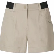 J.lindeberg FootJoy Titleaway Callaway กางเกงเล่นกอล์ฟเกาหลีกางเกงขาสั้นสตรีเข็มขัดแฟชั่นสีทึบตรง