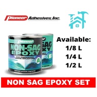 PIONEER NON SAG EPOXY A AND B 1/8 / 1/4 & 1/2 LITER