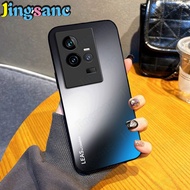 Jingsanc Ag Ốp mờ cho iqoo 11 5G/iqoo 11S Ốp silicon mờ Vỏ Ốp lưng nhựa PC cứng chống sốc bao gồm tấ