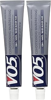 Alberto VO5 Conditioning Hairdressing for Gray, White, Silver Blonde Hair, 1.5 oz (Pack of 2)