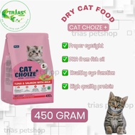 Cat choize + kitten tuna & salmon with milk 450 grams cat food/dry cat food/cat choize cat food/cat 